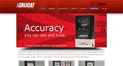 Desktop Screenshot of alicat.com